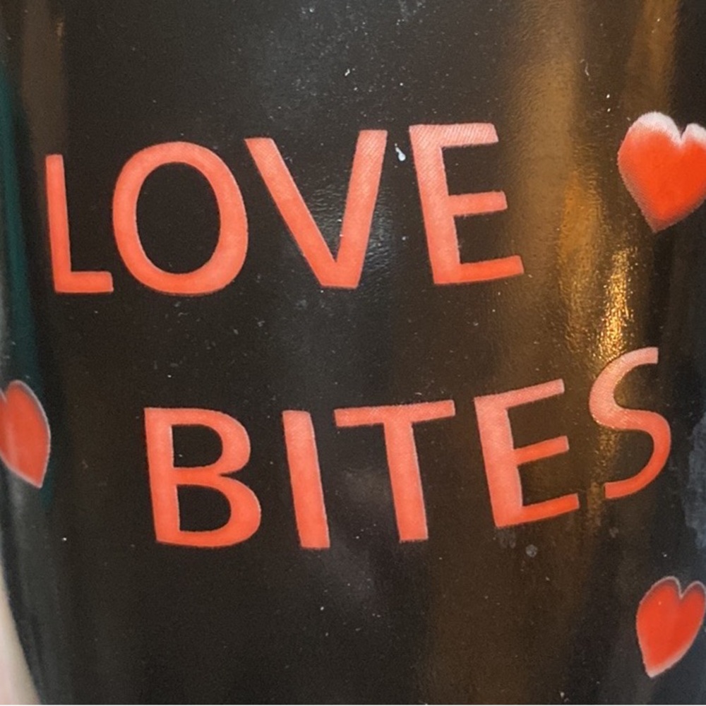 🎃SALE! NWT A Black 'Love Bites' Vampire Mug - 7 left! - Picture 6 of 6